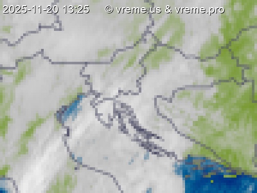 Oblačnost Slovenija