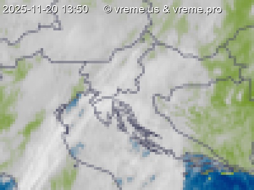 Oblačnost Slovenija