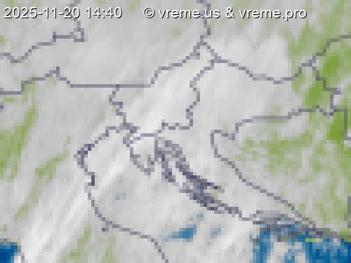 Oblačnost Slovenija