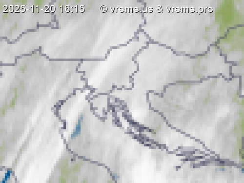 Oblačnost Slovenija