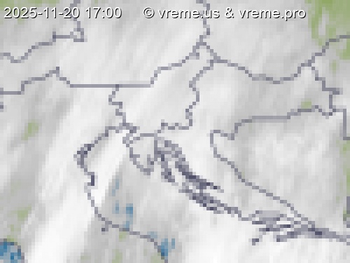 Oblačnost Slovenija