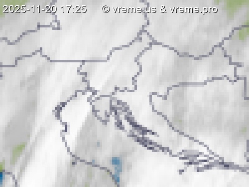 Oblačnost Slovenija