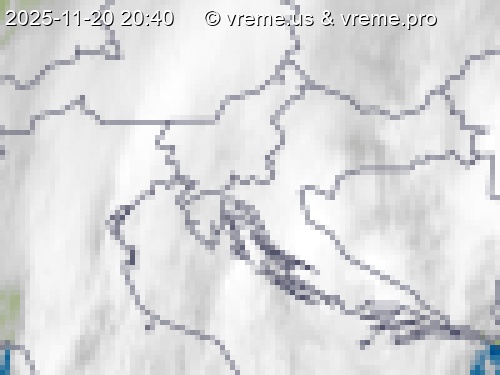 Oblačnost Slovenija