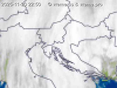 Oblačnost Slovenija
