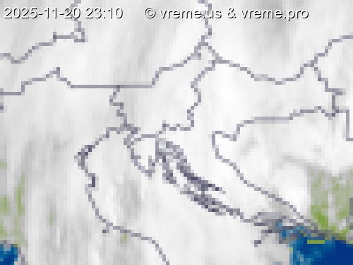 Oblačnost Slovenija