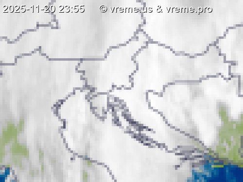 Oblačnost Slovenija