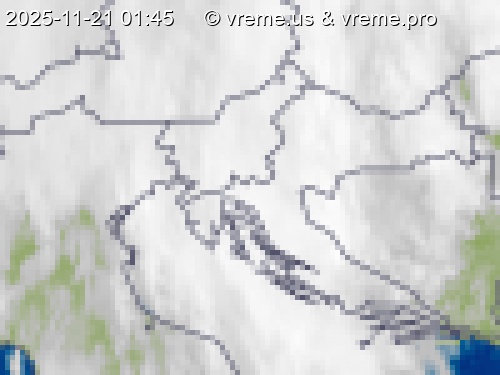 Oblačnost Slovenija