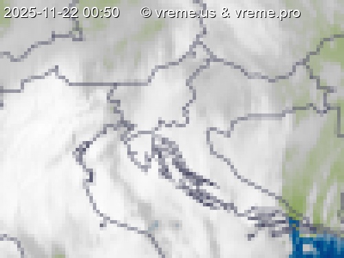 Oblačnost Slovenija