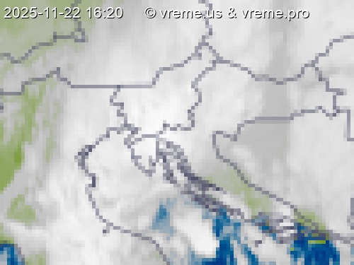 Oblačnost Slovenija
