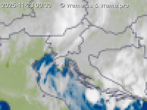 Oblačnost Slovenija