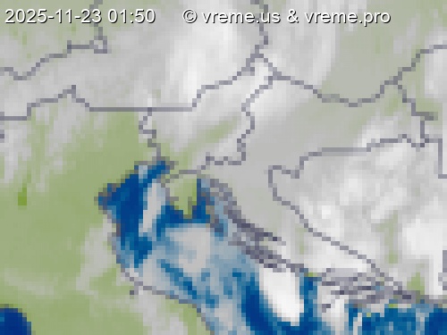 Oblačnost Slovenija