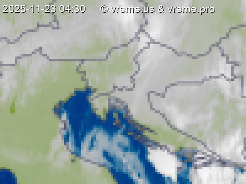 Oblačnost Slovenija