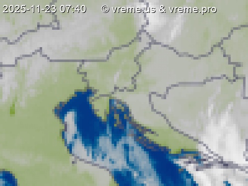 Oblačnost Slovenija