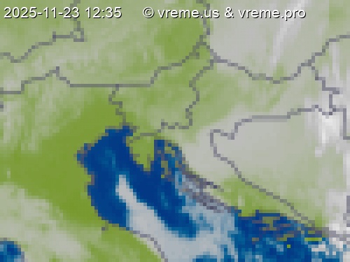 Oblačnost Slovenija