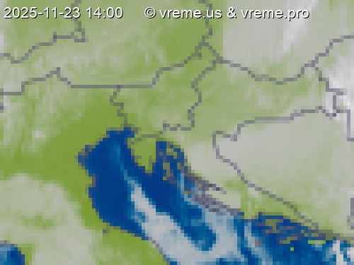 Oblačnost Slovenija