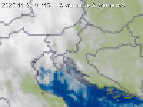 Oblačnost Slovenija