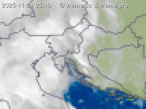 Oblačnost Slovenija