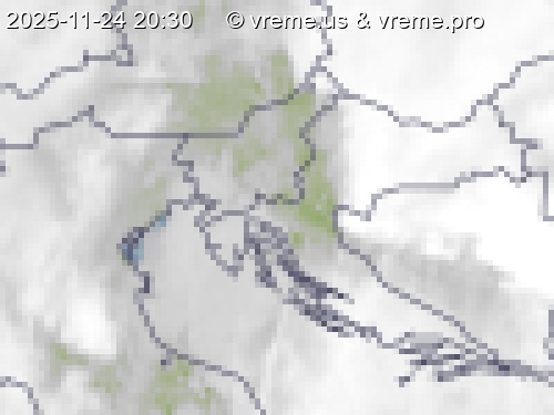 Oblačnost Slovenija