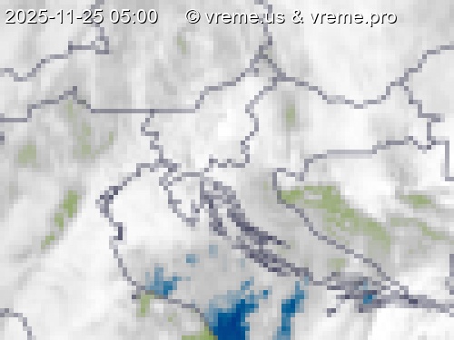 Oblačnost Slovenija