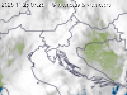 Oblačnost Slovenija