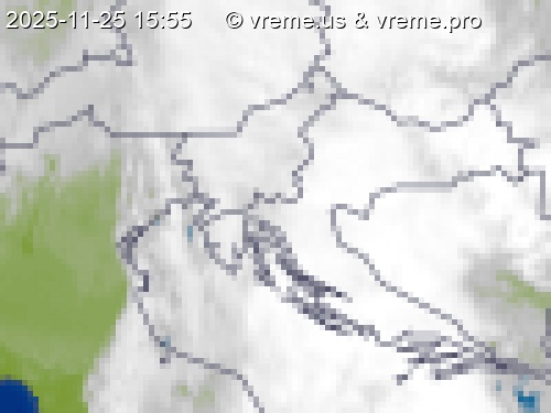 Oblačnost Slovenija