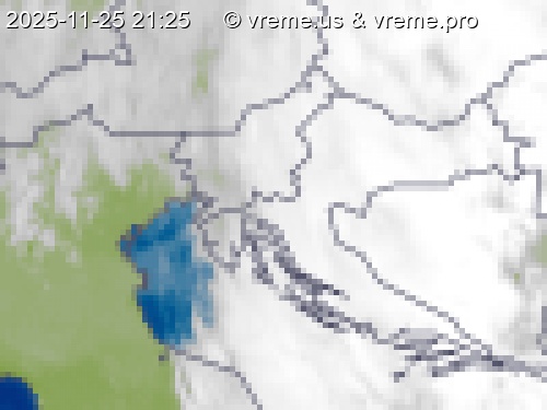 Oblačnost Slovenija
