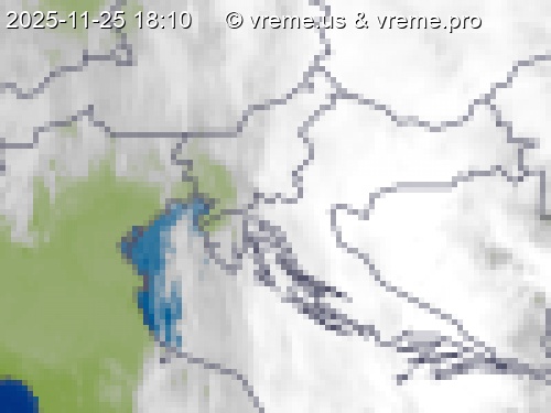 Oblačnost Slovenija