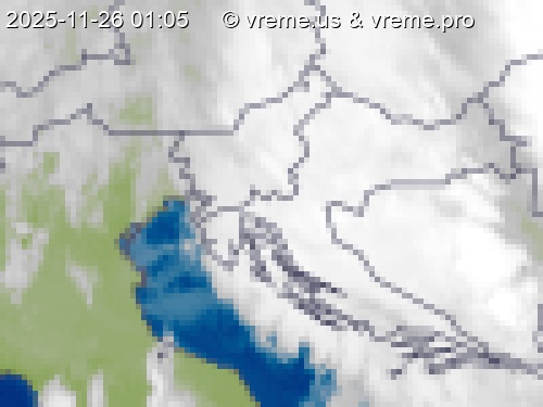Oblačnost Slovenija