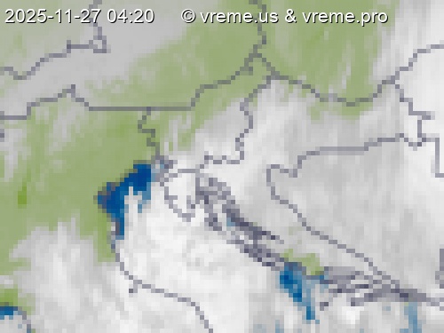 Oblačnost Slovenija