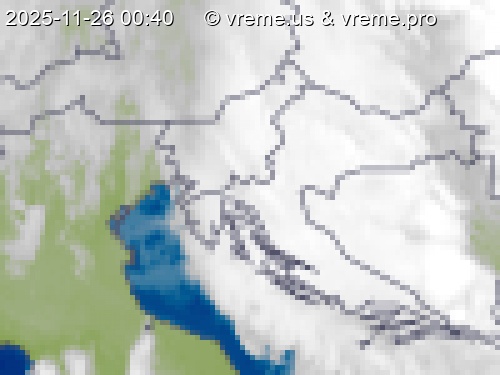 Oblačnost Slovenija
