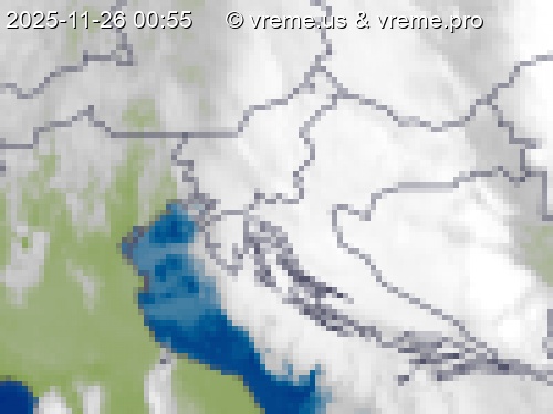 Oblačnost Slovenija