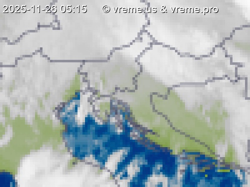 Oblačnost Slovenija