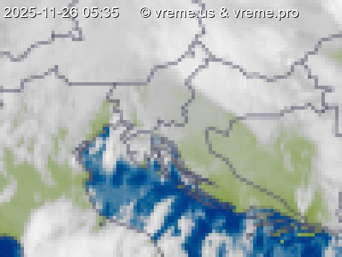 Oblačnost Slovenija