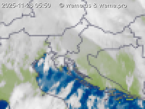 Oblačnost Slovenija