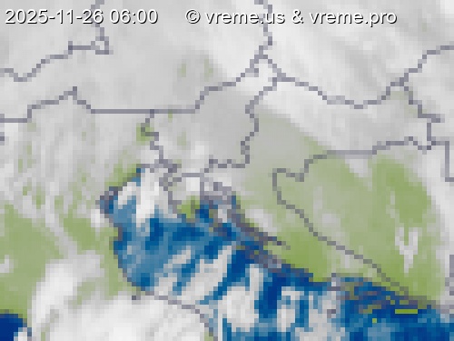 Oblačnost Slovenija