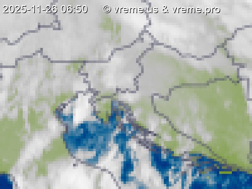 Oblačnost Slovenija