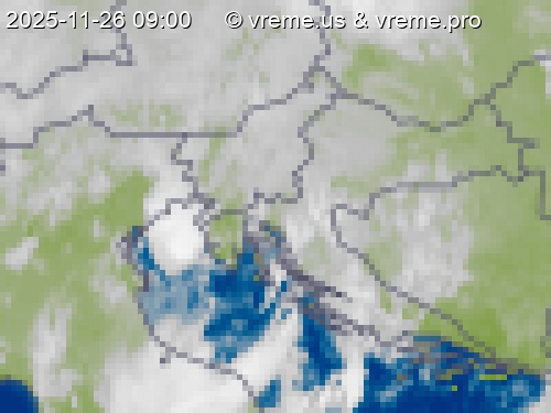 Oblačnost Slovenija