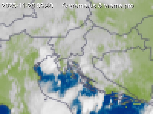 Oblačnost Slovenija