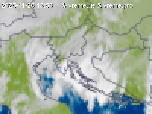 Oblačnost Slovenija