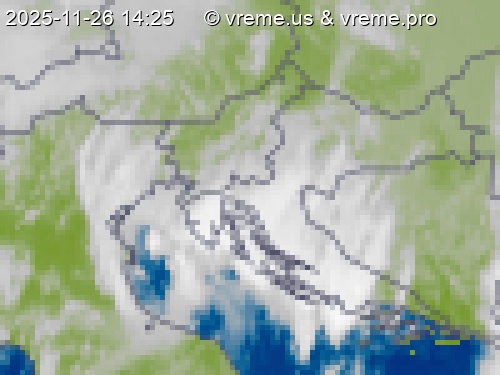 Oblačnost Slovenija