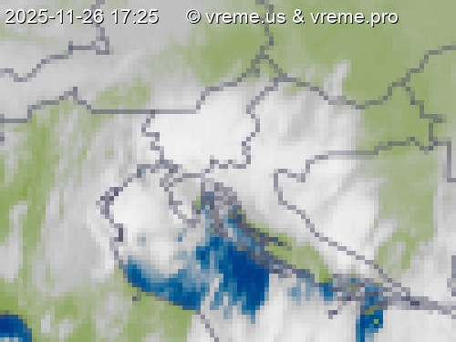 Oblačnost Slovenija