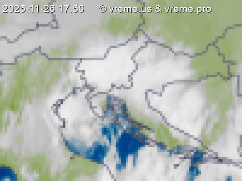 Oblačnost Slovenija