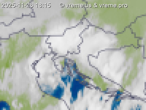 Oblačnost Slovenija