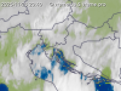 Oblačnost Slovenija