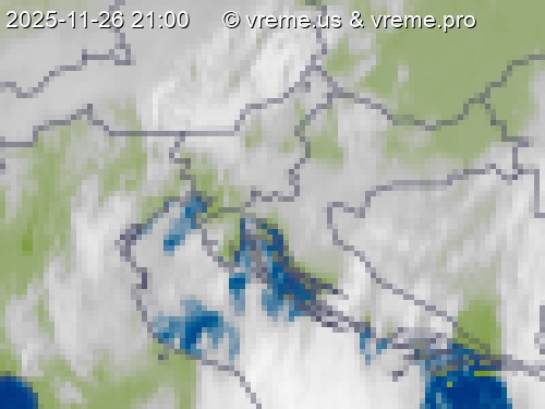 Oblačnost Slovenija