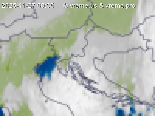 Oblačnost Slovenija