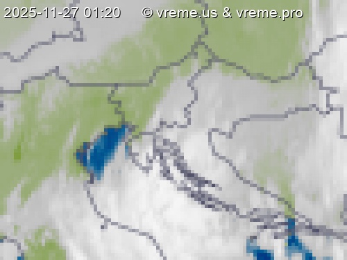 Oblačnost Slovenija