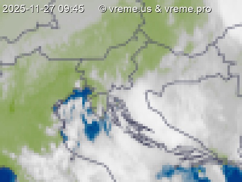 Oblačnost Slovenija