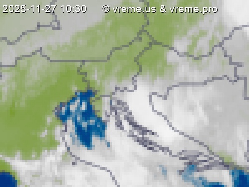 Oblačnost Slovenija