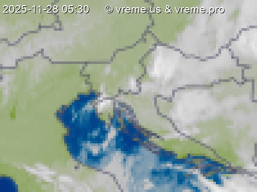 Oblačnost Slovenija